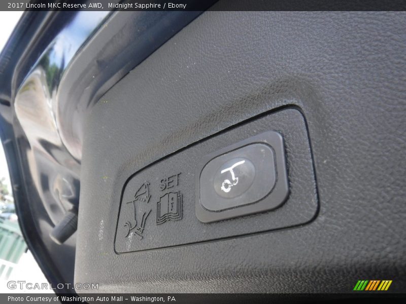 Midnight Sapphire / Ebony 2017 Lincoln MKC Reserve AWD