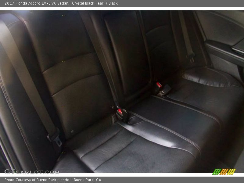 Crystal Black Pearl / Black 2017 Honda Accord EX-L V6 Sedan