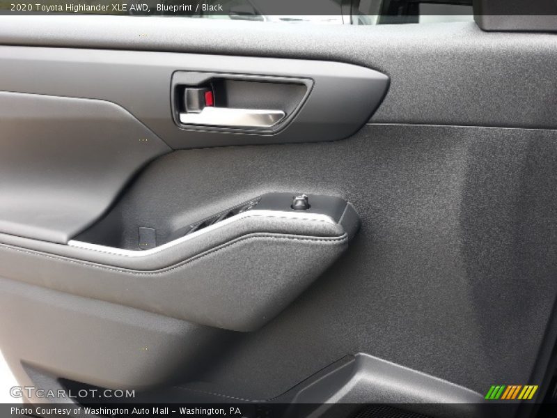 Blueprint / Black 2020 Toyota Highlander XLE AWD