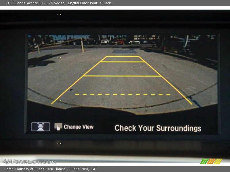 Crystal Black Pearl / Black 2017 Honda Accord EX-L V6 Sedan