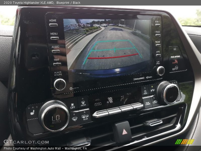 Blueprint / Black 2020 Toyota Highlander XLE AWD