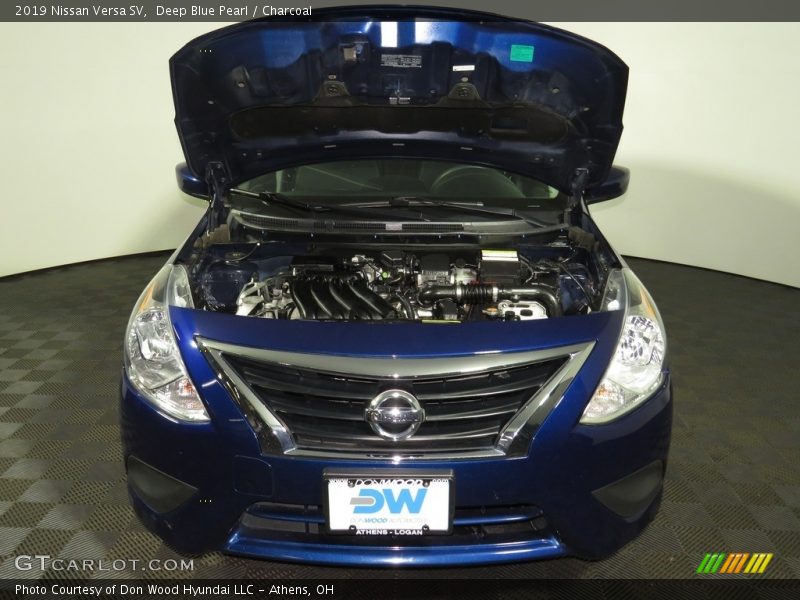 Deep Blue Pearl / Charcoal 2019 Nissan Versa SV