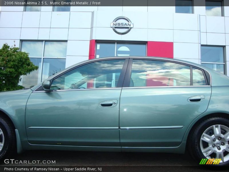 Mystic Emerald Metallic / Frost 2006 Nissan Altima 2.5 S