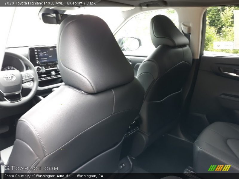 Blueprint / Black 2020 Toyota Highlander XLE AWD