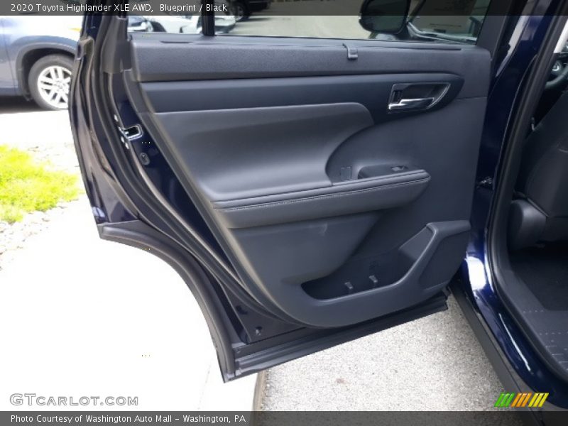 Blueprint / Black 2020 Toyota Highlander XLE AWD