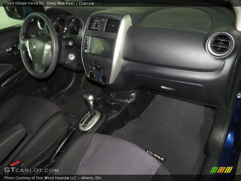 Deep Blue Pearl / Charcoal 2019 Nissan Versa SV