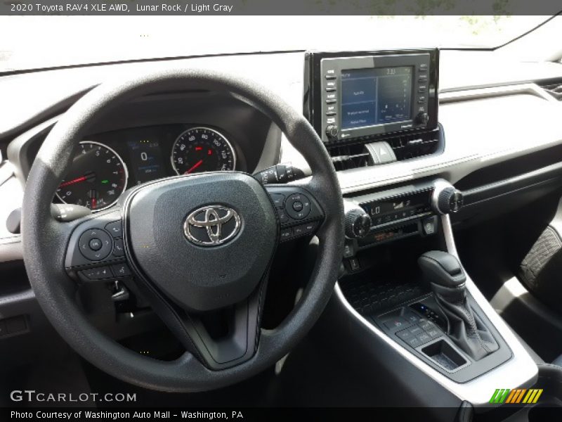 Lunar Rock / Light Gray 2020 Toyota RAV4 XLE AWD