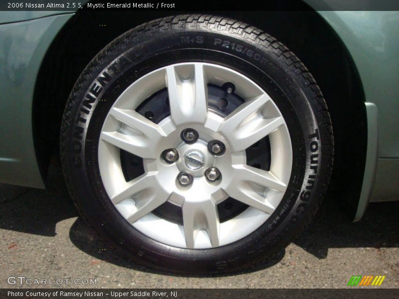 Mystic Emerald Metallic / Frost 2006 Nissan Altima 2.5 S