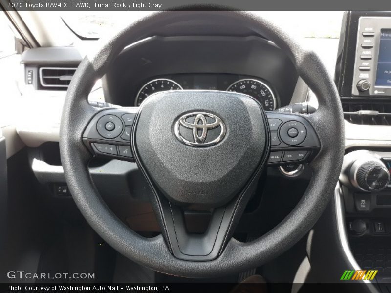 Lunar Rock / Light Gray 2020 Toyota RAV4 XLE AWD