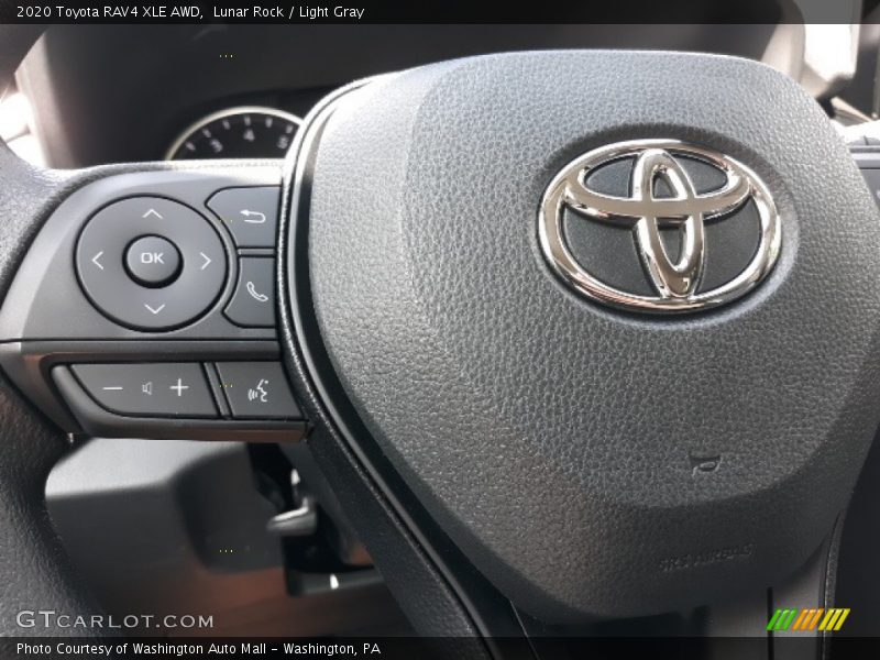Lunar Rock / Light Gray 2020 Toyota RAV4 XLE AWD