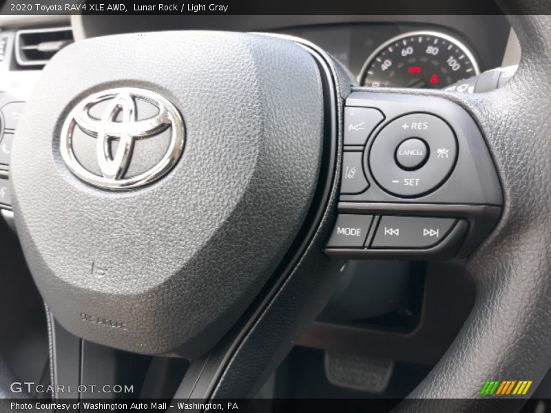 Lunar Rock / Light Gray 2020 Toyota RAV4 XLE AWD