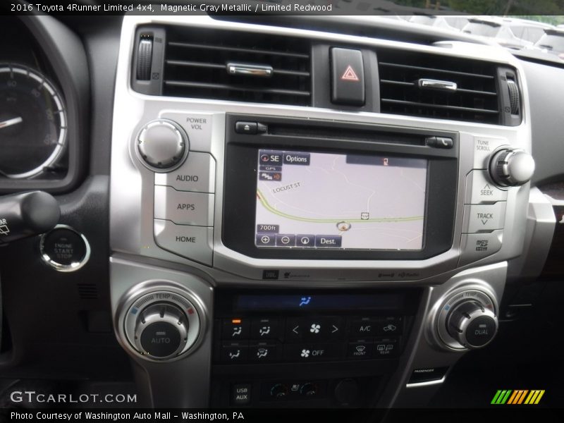Magnetic Gray Metallic / Limited Redwood 2016 Toyota 4Runner Limited 4x4
