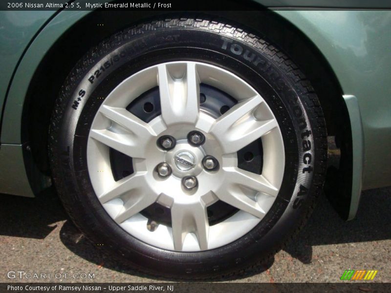Mystic Emerald Metallic / Frost 2006 Nissan Altima 2.5 S