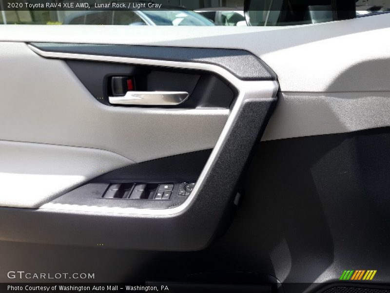 Lunar Rock / Light Gray 2020 Toyota RAV4 XLE AWD