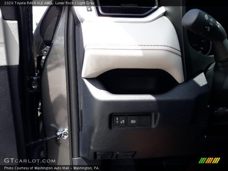 Lunar Rock / Light Gray 2020 Toyota RAV4 XLE AWD