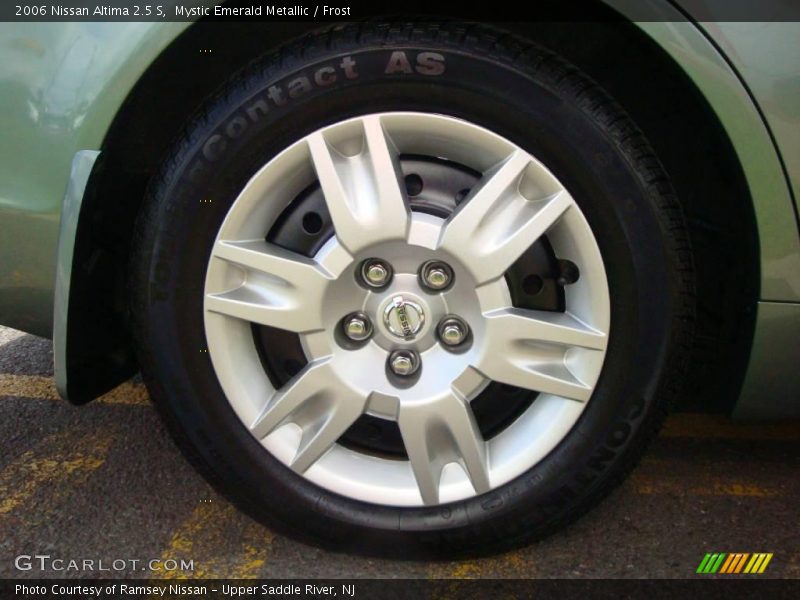 Mystic Emerald Metallic / Frost 2006 Nissan Altima 2.5 S