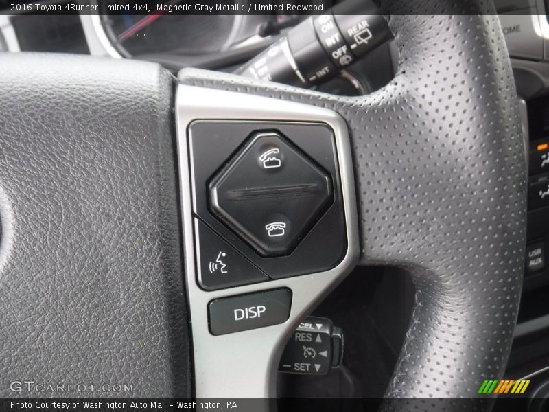 Magnetic Gray Metallic / Limited Redwood 2016 Toyota 4Runner Limited 4x4