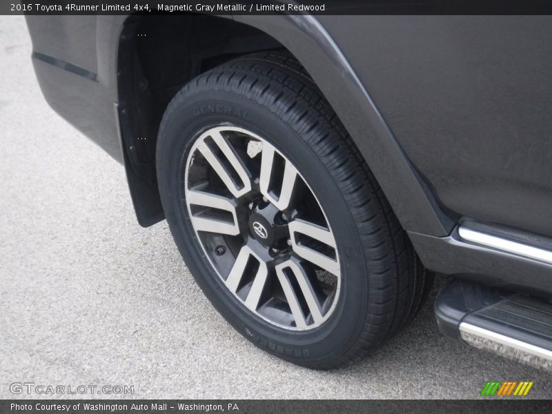 Magnetic Gray Metallic / Limited Redwood 2016 Toyota 4Runner Limited 4x4