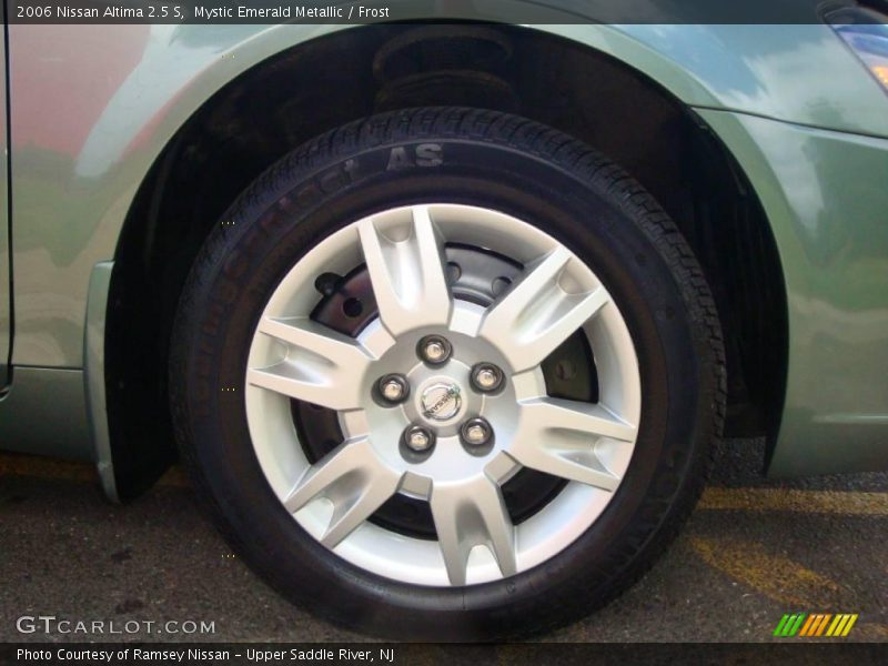 Mystic Emerald Metallic / Frost 2006 Nissan Altima 2.5 S