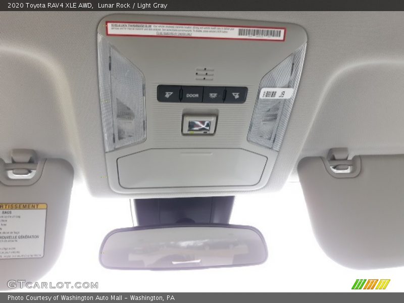 Lunar Rock / Light Gray 2020 Toyota RAV4 XLE AWD