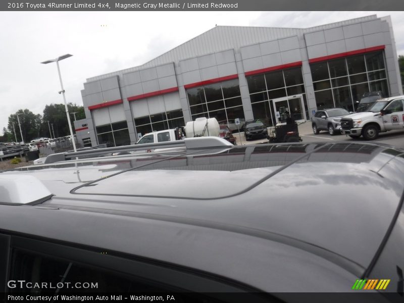 Magnetic Gray Metallic / Limited Redwood 2016 Toyota 4Runner Limited 4x4