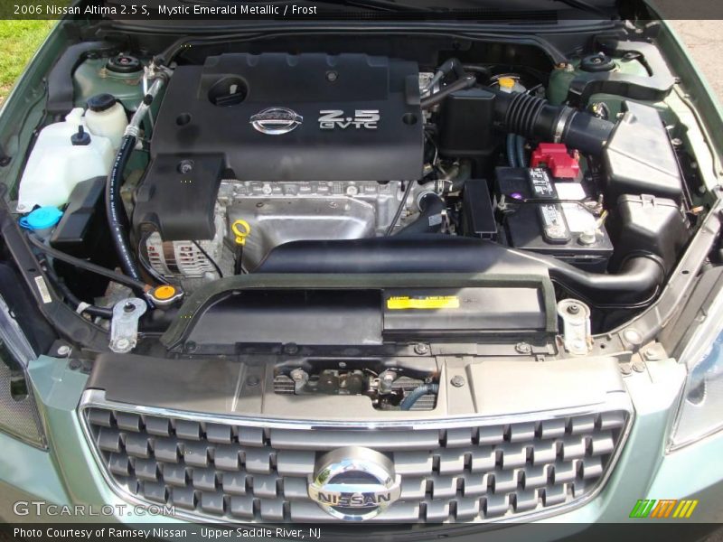 Mystic Emerald Metallic / Frost 2006 Nissan Altima 2.5 S