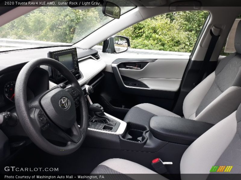 Lunar Rock / Light Gray 2020 Toyota RAV4 XLE AWD
