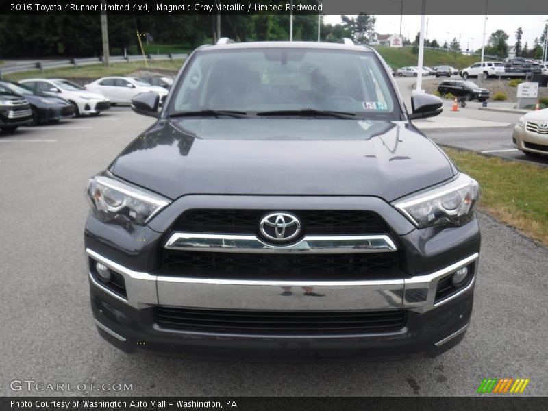 Magnetic Gray Metallic / Limited Redwood 2016 Toyota 4Runner Limited 4x4