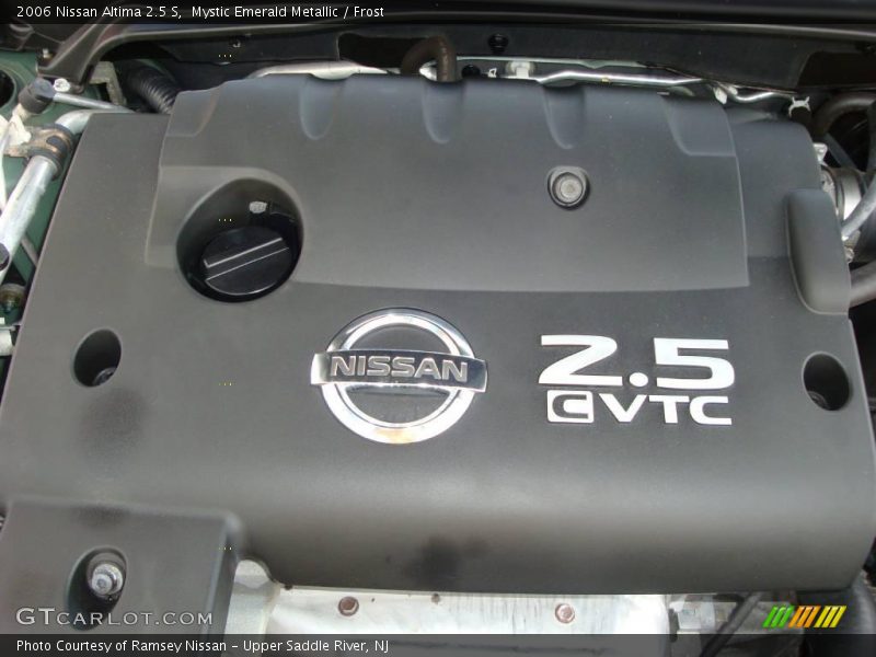 Mystic Emerald Metallic / Frost 2006 Nissan Altima 2.5 S