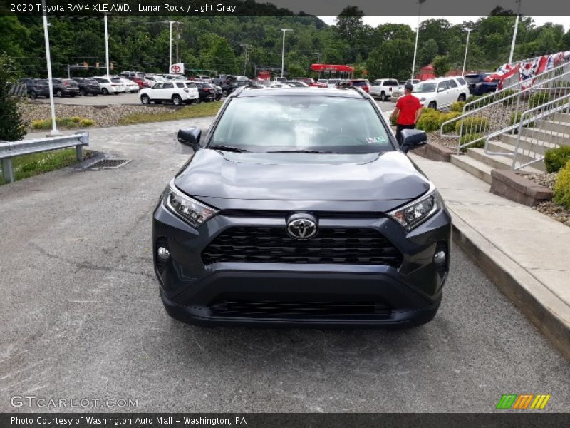 Lunar Rock / Light Gray 2020 Toyota RAV4 XLE AWD