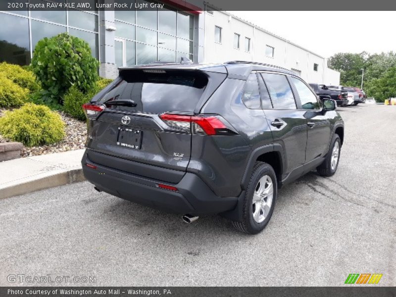 Lunar Rock / Light Gray 2020 Toyota RAV4 XLE AWD