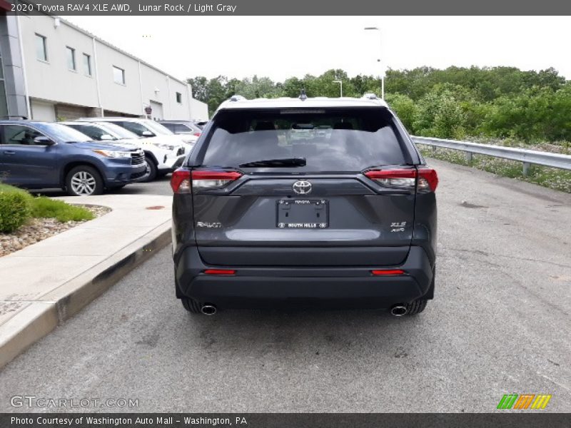 Lunar Rock / Light Gray 2020 Toyota RAV4 XLE AWD