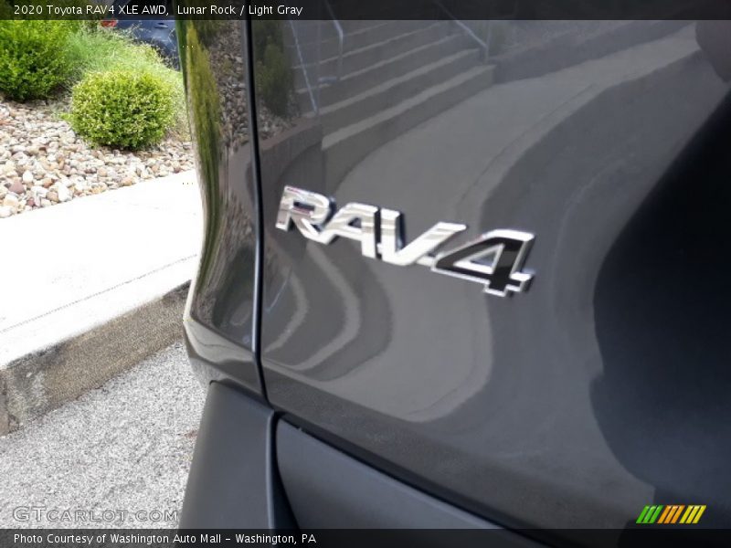 Lunar Rock / Light Gray 2020 Toyota RAV4 XLE AWD
