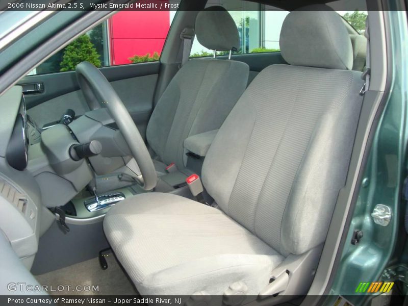 Mystic Emerald Metallic / Frost 2006 Nissan Altima 2.5 S