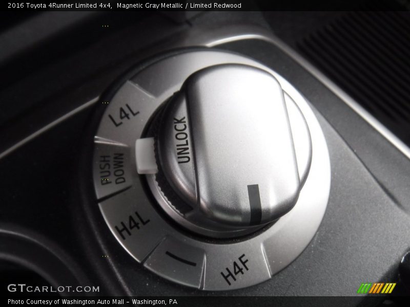 Magnetic Gray Metallic / Limited Redwood 2016 Toyota 4Runner Limited 4x4