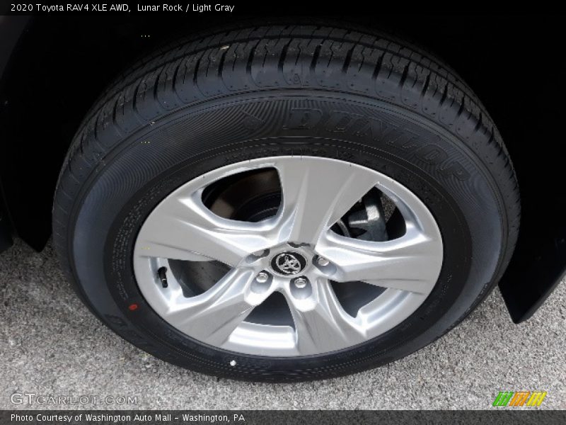 Lunar Rock / Light Gray 2020 Toyota RAV4 XLE AWD