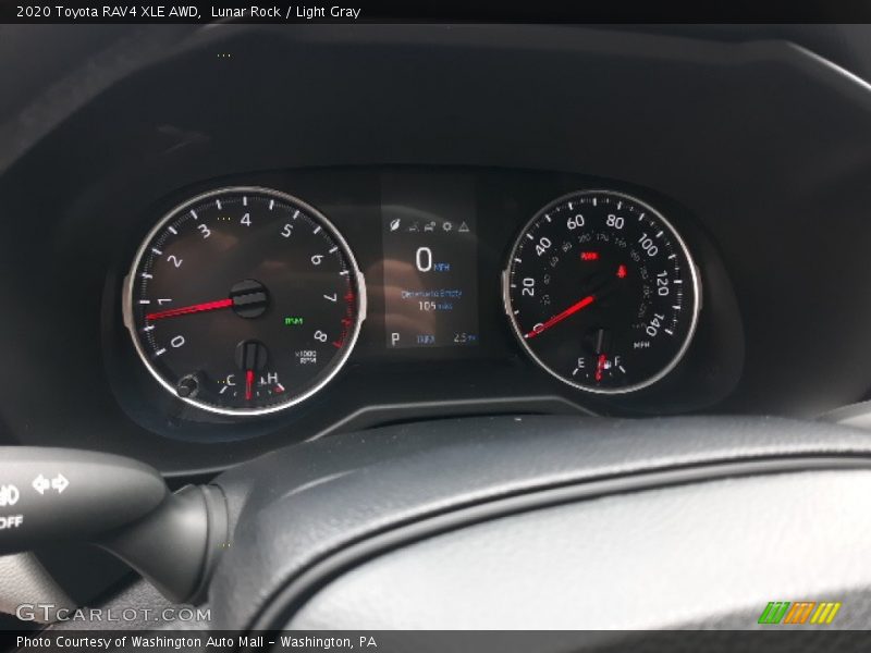 Lunar Rock / Light Gray 2020 Toyota RAV4 XLE AWD