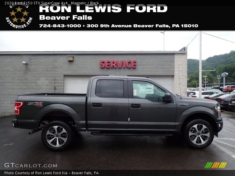 Magnetic / Black 2020 Ford F150 STX SuperCrew 4x4