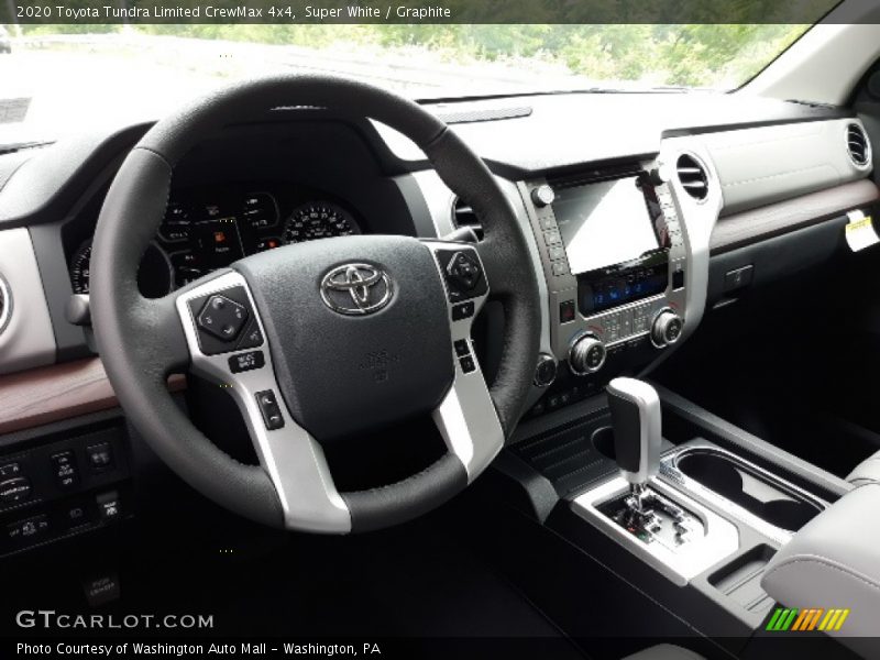 Super White / Graphite 2020 Toyota Tundra Limited CrewMax 4x4