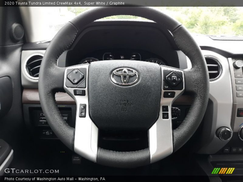 Super White / Graphite 2020 Toyota Tundra Limited CrewMax 4x4