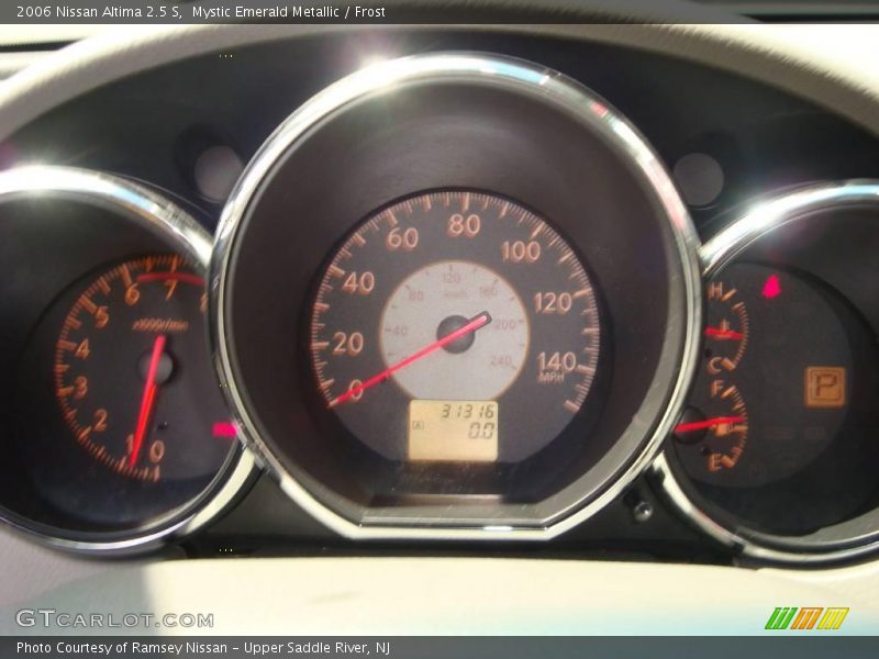 Mystic Emerald Metallic / Frost 2006 Nissan Altima 2.5 S