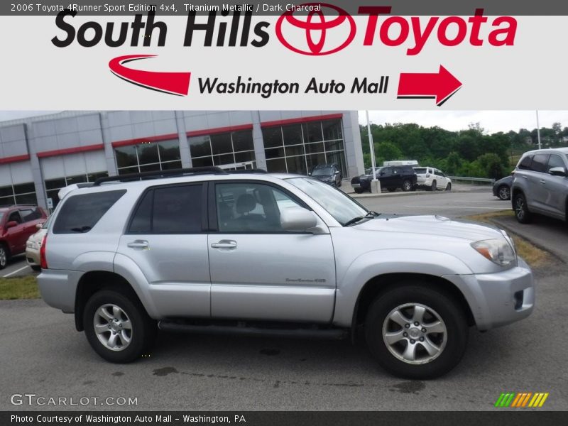 Titanium Metallic / Dark Charcoal 2006 Toyota 4Runner Sport Edition 4x4