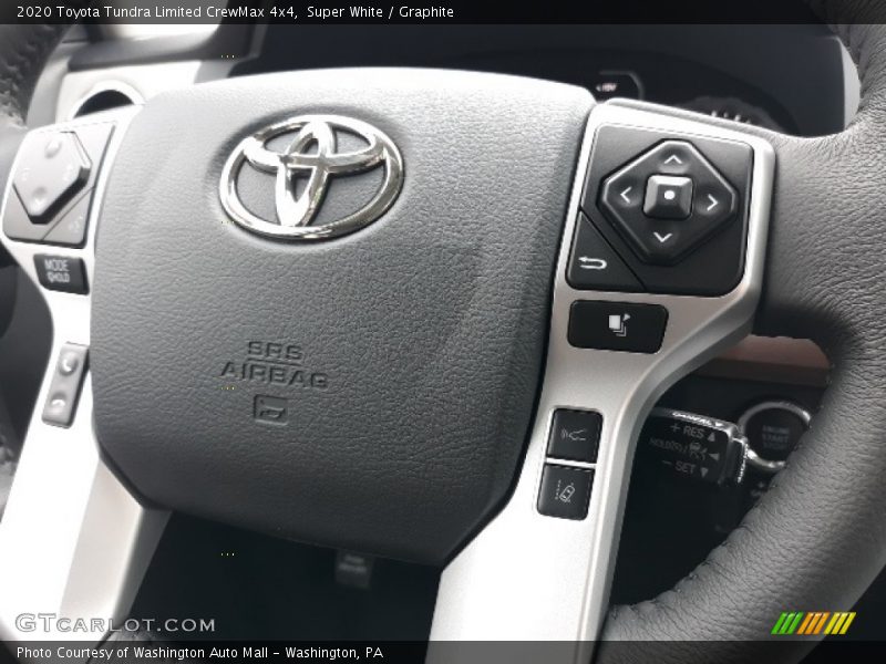 Super White / Graphite 2020 Toyota Tundra Limited CrewMax 4x4