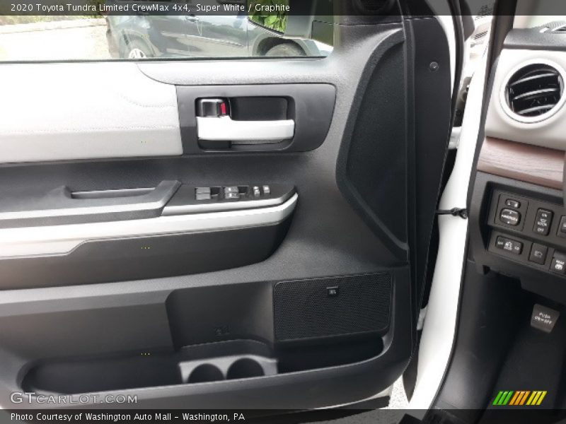 Super White / Graphite 2020 Toyota Tundra Limited CrewMax 4x4