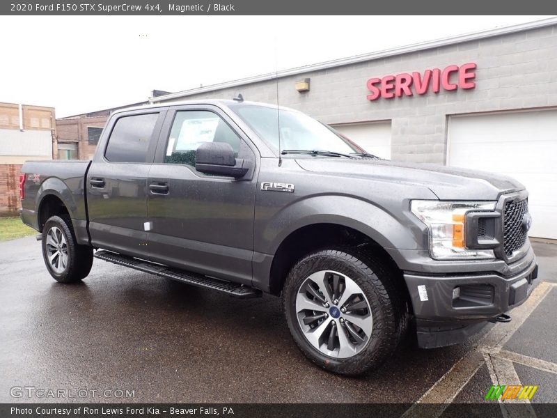 Magnetic / Black 2020 Ford F150 STX SuperCrew 4x4