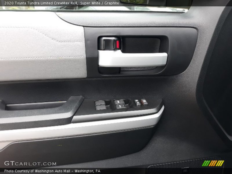 Super White / Graphite 2020 Toyota Tundra Limited CrewMax 4x4