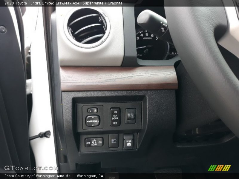 Super White / Graphite 2020 Toyota Tundra Limited CrewMax 4x4
