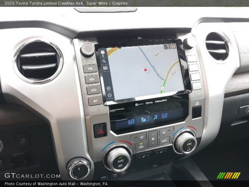 Super White / Graphite 2020 Toyota Tundra Limited CrewMax 4x4