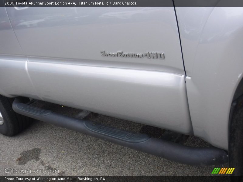 Titanium Metallic / Dark Charcoal 2006 Toyota 4Runner Sport Edition 4x4