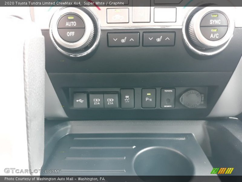 Super White / Graphite 2020 Toyota Tundra Limited CrewMax 4x4